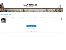 Tablet Screenshot of juanmoralescultor.blogspot.com