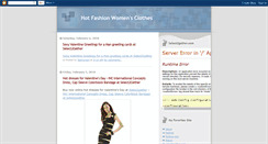 Desktop Screenshot of hotfashionclothes.blogspot.com