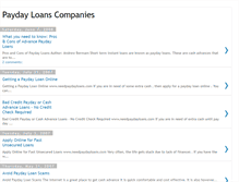 Tablet Screenshot of needpaydayloans.blogspot.com