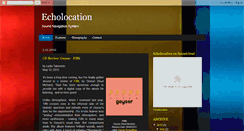 Desktop Screenshot of echolocationnews.blogspot.com