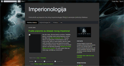 Desktop Screenshot of imperionologija.blogspot.com