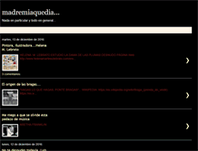 Tablet Screenshot of madremiaquedia.blogspot.com