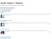 Tablet Screenshot of mujer-familia-trabajo.blogspot.com