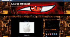 Desktop Screenshot of juegostorrent-gatsu2983.blogspot.com