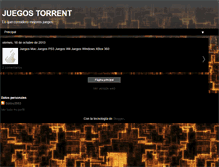 Tablet Screenshot of juegostorrent-gatsu2983.blogspot.com