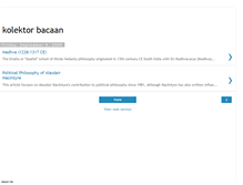 Tablet Screenshot of kolektor-bacaan.blogspot.com