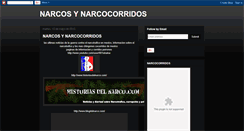 Desktop Screenshot of narcos-narcocorridos.blogspot.com