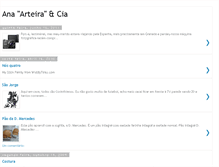Tablet Screenshot of anaarteira.blogspot.com
