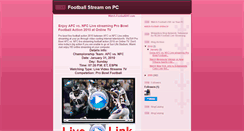 Desktop Screenshot of football-stream-tv-live.blogspot.com