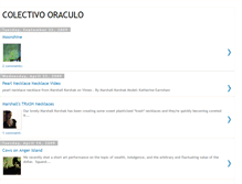 Tablet Screenshot of colectivo-oraculo.blogspot.com
