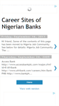 Mobile Screenshot of naijabanks-careersites.blogspot.com