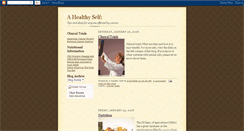 Desktop Screenshot of ahealthyself.blogspot.com
