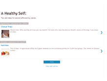 Tablet Screenshot of ahealthyself.blogspot.com