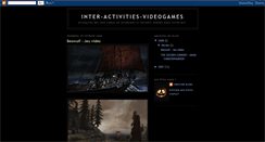 Desktop Screenshot of inter-activities-videogames.blogspot.com