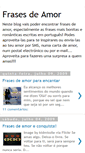 Mobile Screenshot of frases-de-amor.blogspot.com