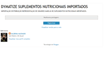 Tablet Screenshot of dymatizesuplementos.blogspot.com