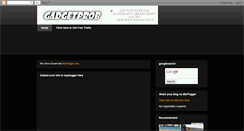 Desktop Screenshot of gadgetprob.blogspot.com