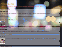 Tablet Screenshot of jordanrenee.blogspot.com