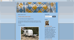 Desktop Screenshot of osagebluffquilter.blogspot.com