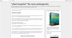 Desktop Screenshot of pelangoche.blogspot.com