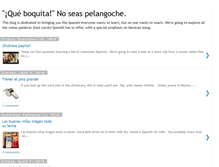 Tablet Screenshot of pelangoche.blogspot.com