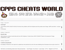 Tablet Screenshot of cppscheatsworld.blogspot.com