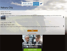 Tablet Screenshot of nakurucity.blogspot.com