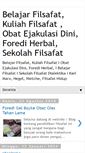 Mobile Screenshot of kuliahfilsafat.blogspot.com