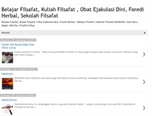 Tablet Screenshot of kuliahfilsafat.blogspot.com