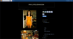 Desktop Screenshot of philipdjohnson.blogspot.com