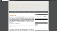 Desktop Screenshot of cad-tutor.blogspot.com
