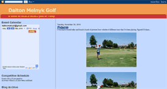 Desktop Screenshot of daltonmelnykgolf.blogspot.com