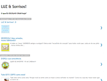 Tablet Screenshot of luzesorrisos.blogspot.com