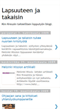 Mobile Screenshot of lapsuuteenjatakaisin.blogspot.com