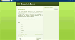 Desktop Screenshot of cinesiologiacentral.blogspot.com