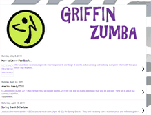 Tablet Screenshot of griffinzumba.blogspot.com