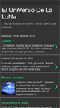 Mobile Screenshot of eluniversodelaluna.blogspot.com