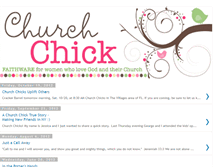 Tablet Screenshot of churchchickonline.blogspot.com