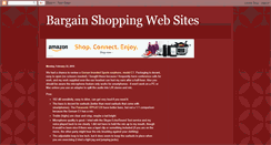 Desktop Screenshot of bargainsites.blogspot.com