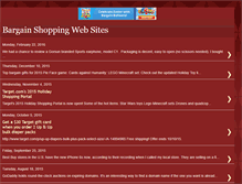 Tablet Screenshot of bargainsites.blogspot.com