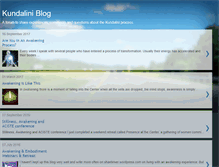 Tablet Screenshot of kundaliniguide.blogspot.com