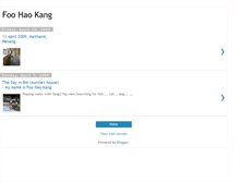 Tablet Screenshot of foohaokang.blogspot.com