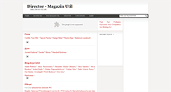 Desktop Screenshot of director-magazinutil.blogspot.com