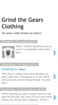 Mobile Screenshot of grindthegearsclothing.blogspot.com