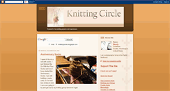 Desktop Screenshot of knittingcircle.blogspot.com