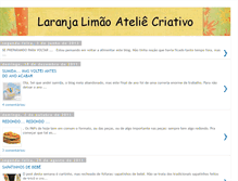 Tablet Screenshot of laranjalimaoatelie.blogspot.com