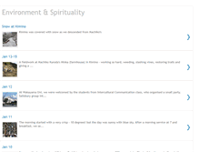 Tablet Screenshot of envspirituality.blogspot.com