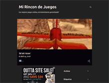 Tablet Screenshot of mirincondejuegos.blogspot.com