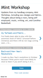 Mobile Screenshot of mintworkshop.blogspot.com