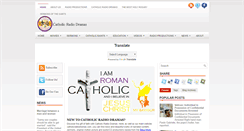 Desktop Screenshot of catholicradiodramas.blogspot.com